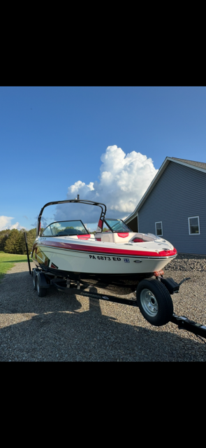 2017 CHAPARRAL 223 VORTEX VRX W/ TANDEM AXLE TRAILER