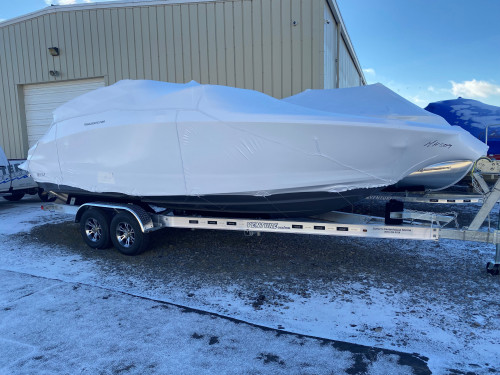 2022 REGAL LS6 OPEN BOW W/ VOLOV V8 350 EVC2 DP CAT I/O & VENTURE TANDEM TRAILER