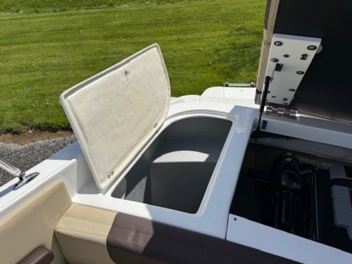 2017 RINKER 21 QX B/R W/ 4.5 L MERCRUISER I/0 W/ TANDEM AXLE YACHT CLUB TRAILER