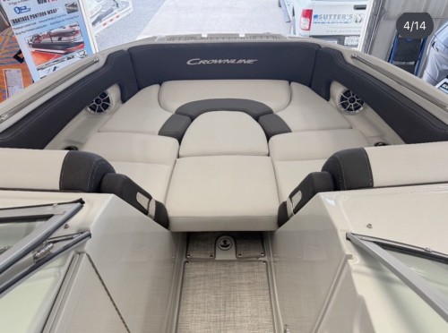 2026 Crownline E255 Deck Boat W/ 6.2L Merc Mag