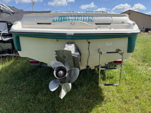 TEAL GLASTRON W/ VOLVO ENGINE