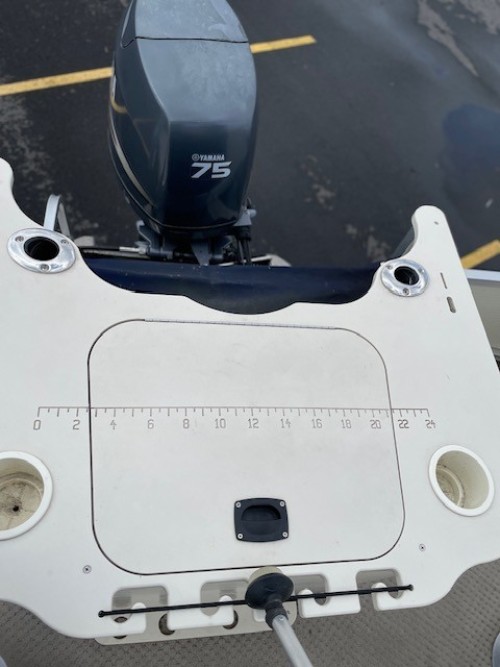 2006 BENNINGTON 2050 FSI PONTOON BOAT W/ YAMAHA 75 4 STROKE O/B W/ YACHT CLUB TRAILER