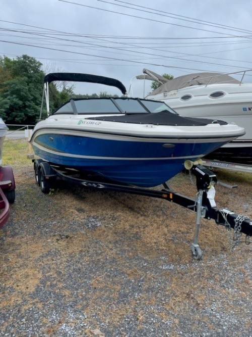 2015 SEA RAY 210 SLX W/ 5.0 I/O W/ DOUBLE AXLE TRAILER