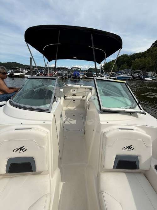 2010 MONTEREY 234 FS OPEN BOW W/ 5.7 MERCRUISER I/0 W/ 2013 EAGLE DOUBLE AXLE TRAILER