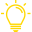 yellow lightbulb icon