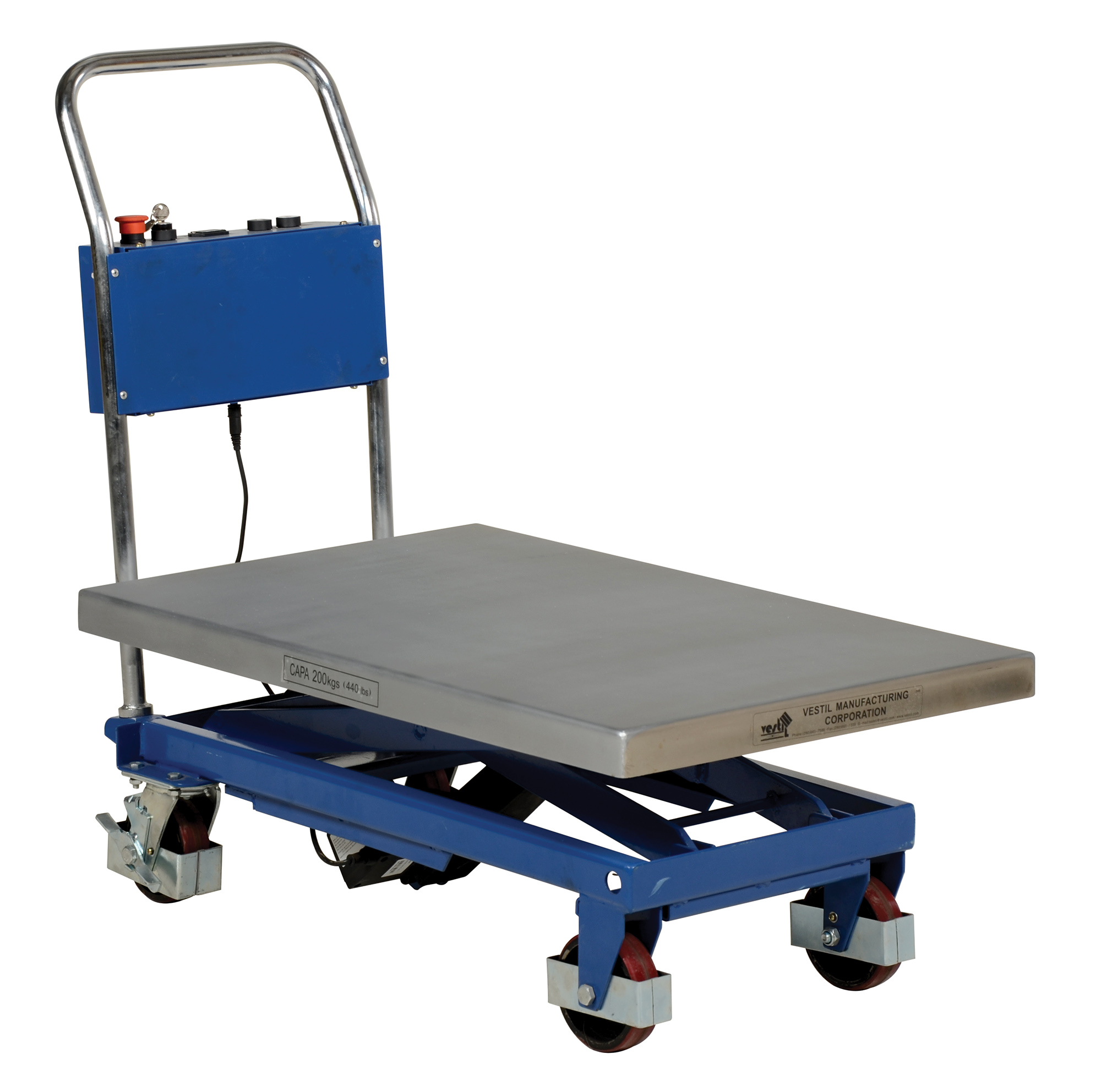 Linear Actuated Elevating Carts MP Industries