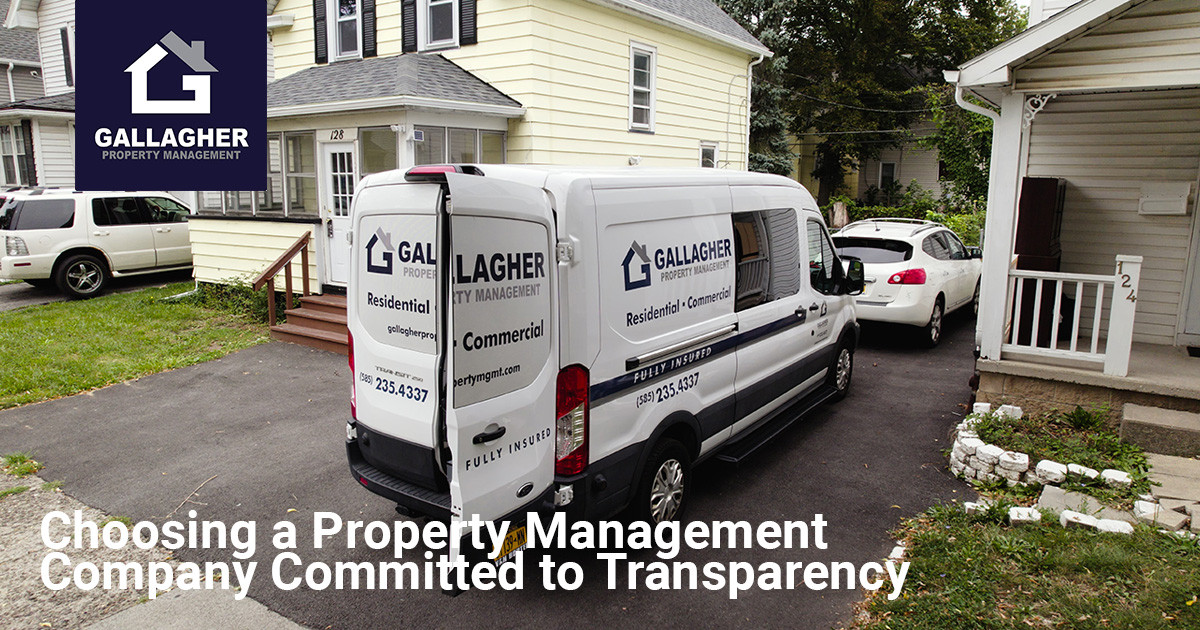 Choosing a Property Management Company Committed to Transparency