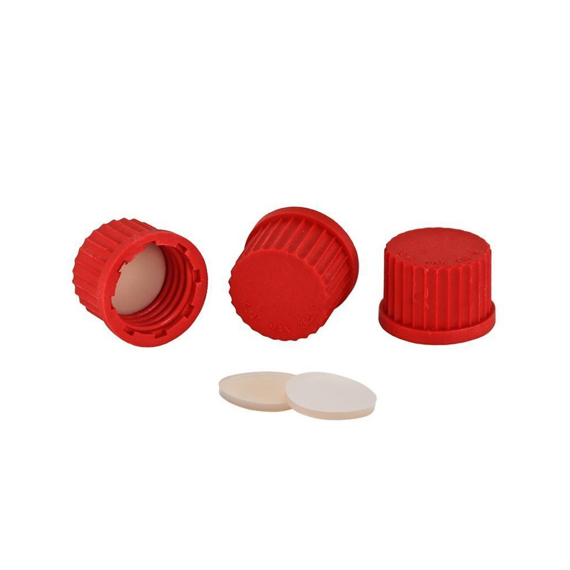 Chemglass GL-14, GL-18 Solid Cap or PTFE Individual Seal