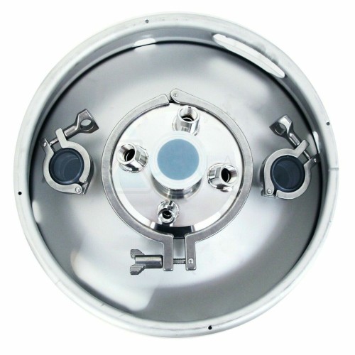 12" Pressurized Buchner Funnel with 50L or 100L Keg
