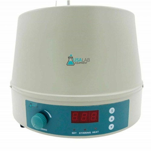 USA Lab 2L 300°C 1200 RPM Digital Magnetic Heating Mantle