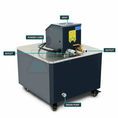 USA Lab 200°C 50L Recirculating Heater RH-50L 18.3L/Min