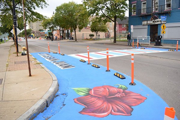 North Clinton Avenue Makeover Featured a Multicultural Flair