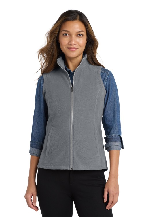 L226 - Port Authority® Women's Microfleece Vest - Saver Systems