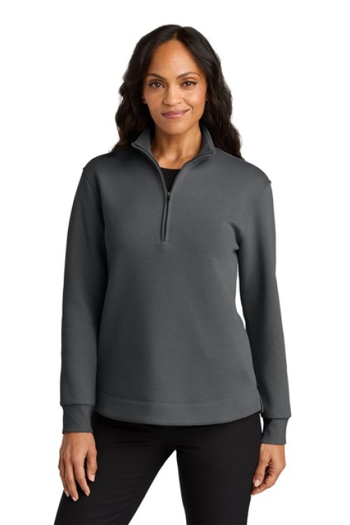 LK210 - Port Authority® Women’s Wearever Signature Double Pique 1/4-Zip - Saver Systems