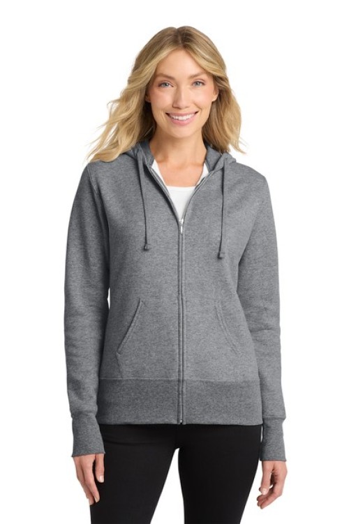 LPC78ZH - Port & Co™ Women's Core Fleece Full-Zip Hooded Sweatshirt - Saver Systems