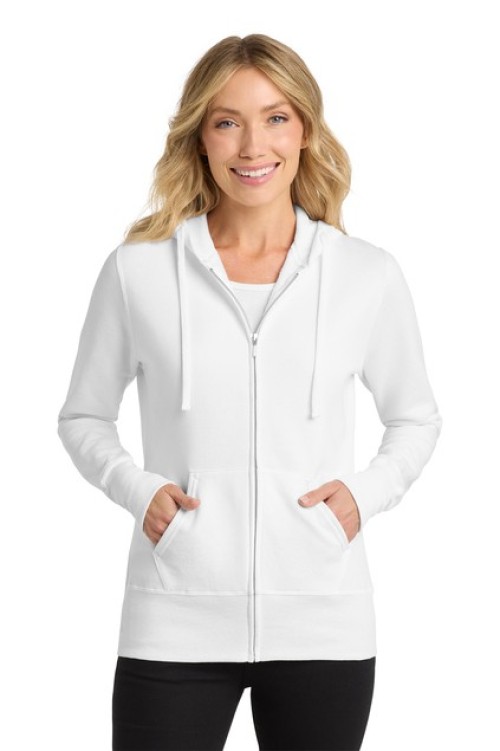 LPC78ZH - Port & Co™ Women's Core Fleece Full-Zip Hooded Sweatshirt - Saver Systems