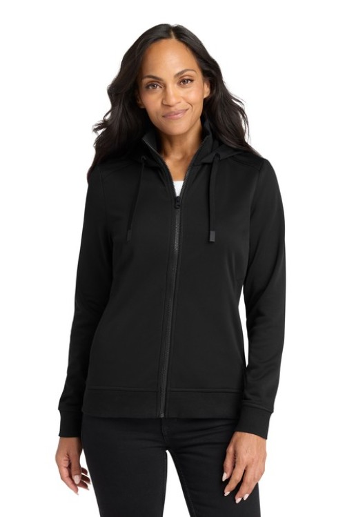 Port Authority Women's Smooth Fleece Hooded Jacket - TP