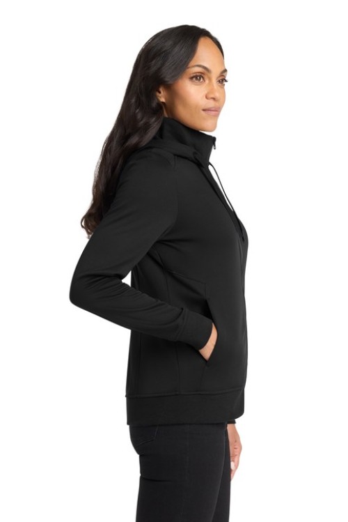 Port Authority Women's Smooth Fleece Hooded Jacket - TP
