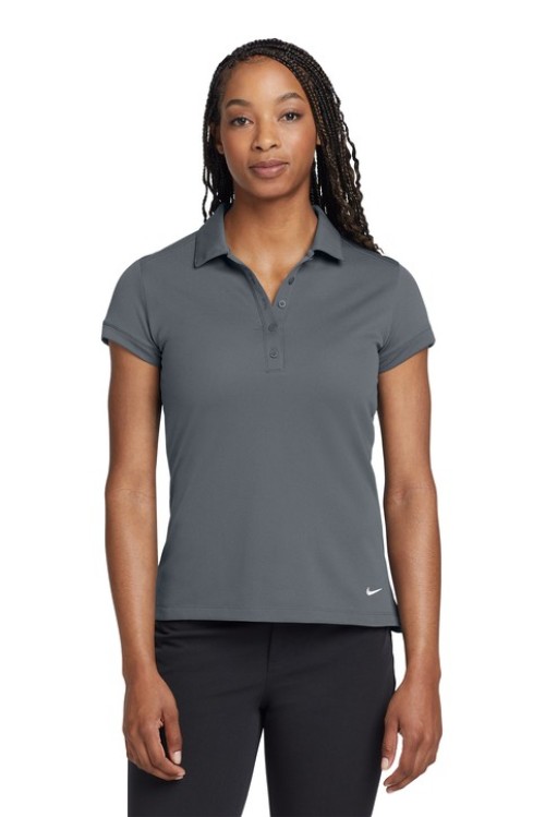Nike Women's Dri-FIT Solid Icon Pique Modern Fit Polo - TP