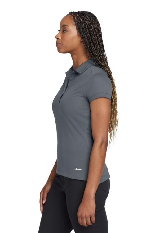 Nike Women's Dri-FIT Solid Icon Pique Modern Fit Polo - TP