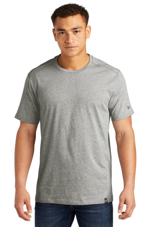 NEA100 Heritage Blend Crew Tee - Light Grey