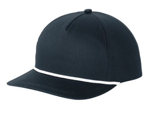 Port Authority® Snapback Five-Panel Rope Cap - TP