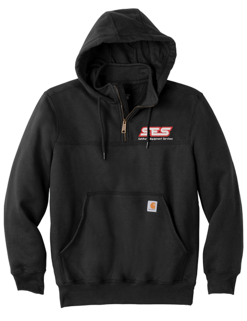 Carhartt® Rain Defender® Paxton Heavyweight Hooded Zip Mock Sweatshirt