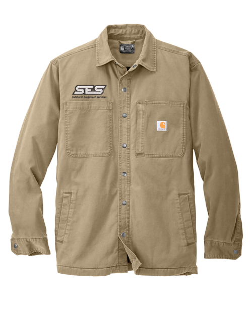 Carhartt® Rugged Flex® Fleece-Lined Shirt Jac