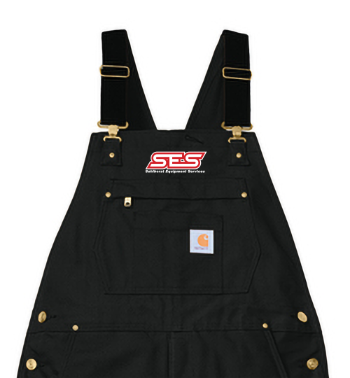 Carhartt® Firm Duck Insulated Bib Overalls