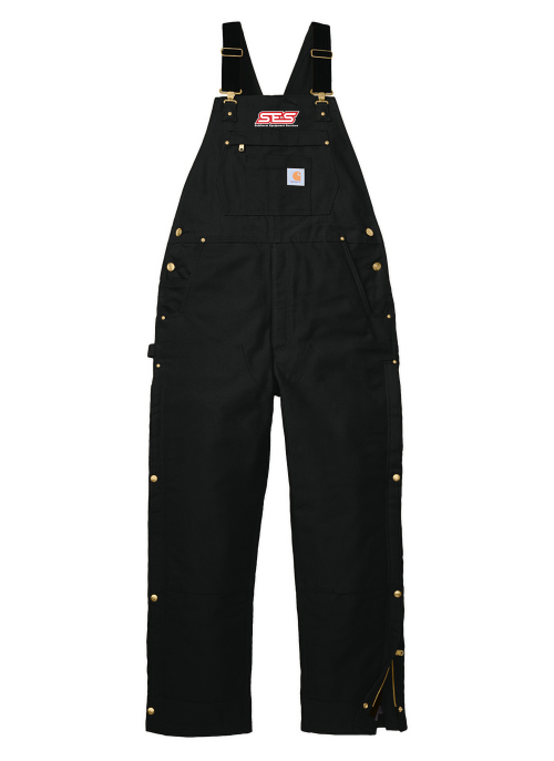Carhartt® Firm Duck Insulated Bib Overalls