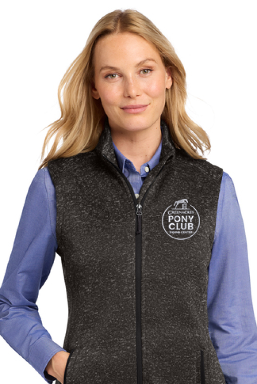Port Authority ® Women's Sweater Fleece Vest