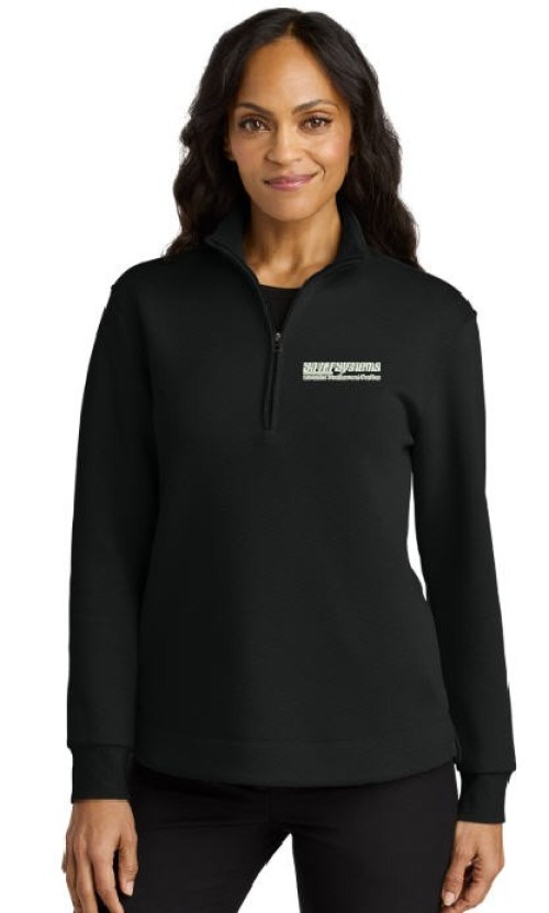 LK210 - Port Authority® Women’s Wearever Signature Double Pique 1/4-Zip - Saver Systems
