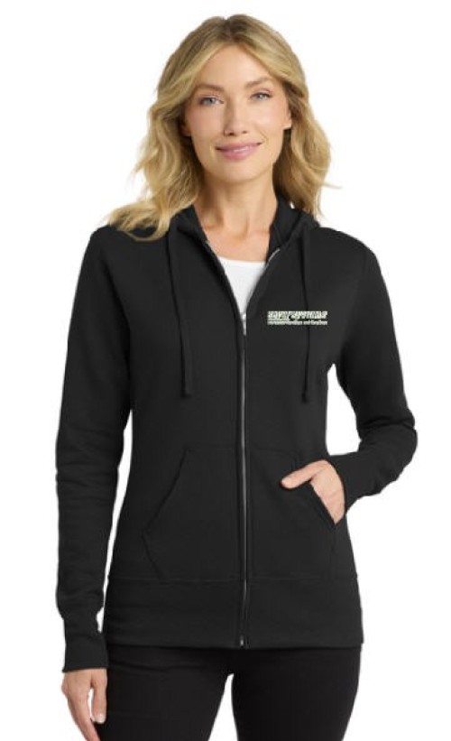 LPC78ZH - Port & Co™ Women's Core Fleece Full-Zip Hooded Sweatshirt - Saver Systems