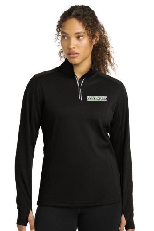 LST860 - Sport-Tek® Women's Sport-Wick® Textured 1/4-Zip Pullover - Saver Systems