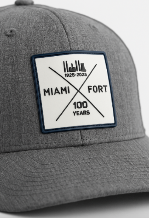 255 - Richardson cap - Pinch Front Structured Snapback - Heather Grey