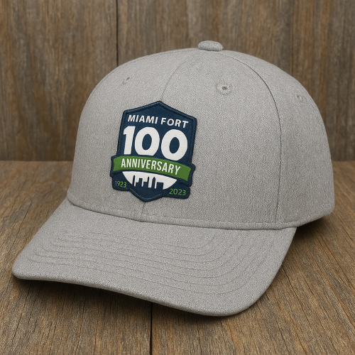 255 - Richardson cap - Pinch Front Structured Snapback - Heather Grey