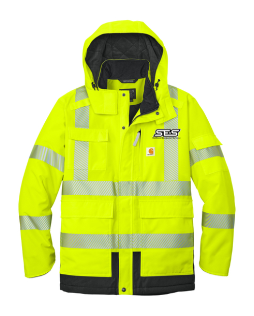 Carhartt® ANSI 107 Class 3 Waterproof Heavyweight Insulated Jacket