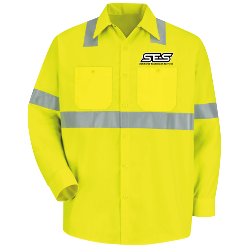 Long Sleeve Work Shirt - Type R, Class 2
