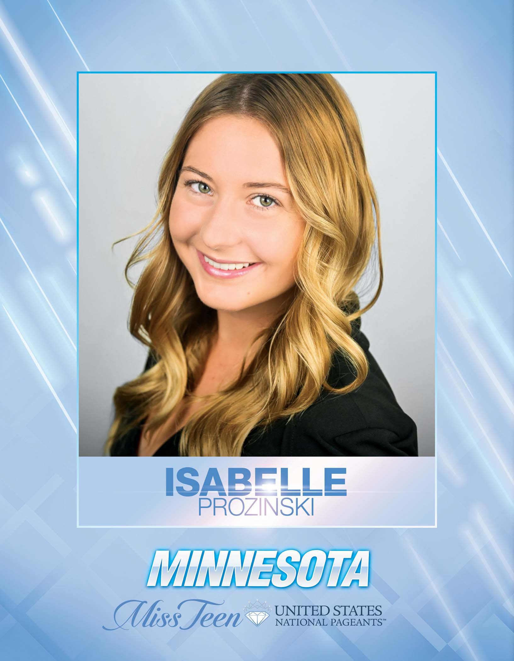 Isabelle Prozinski Miss Teen Minnesota United States - 2021