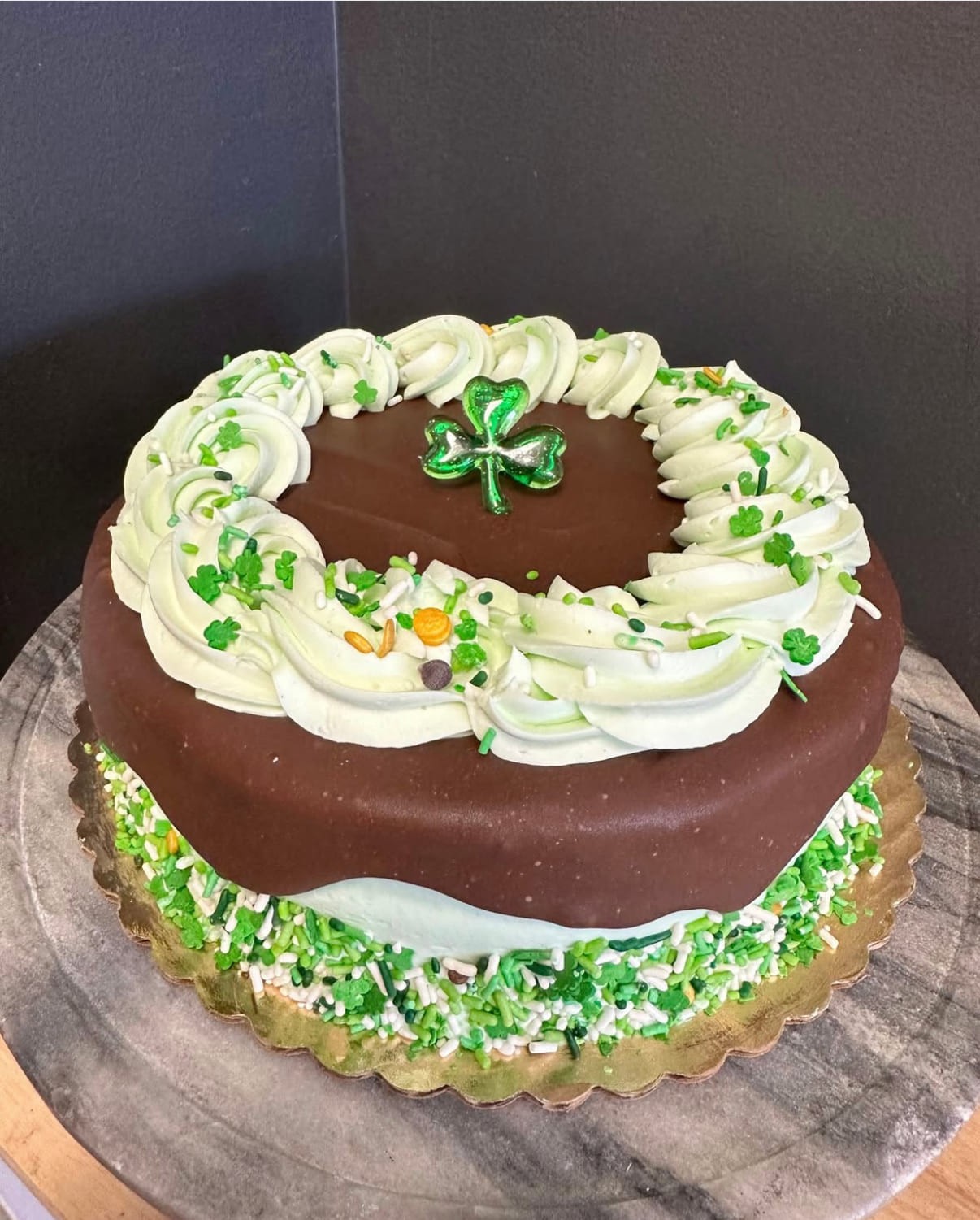 heart shaped cake