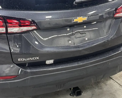 Chevy Equinox Dealer Hitch Install