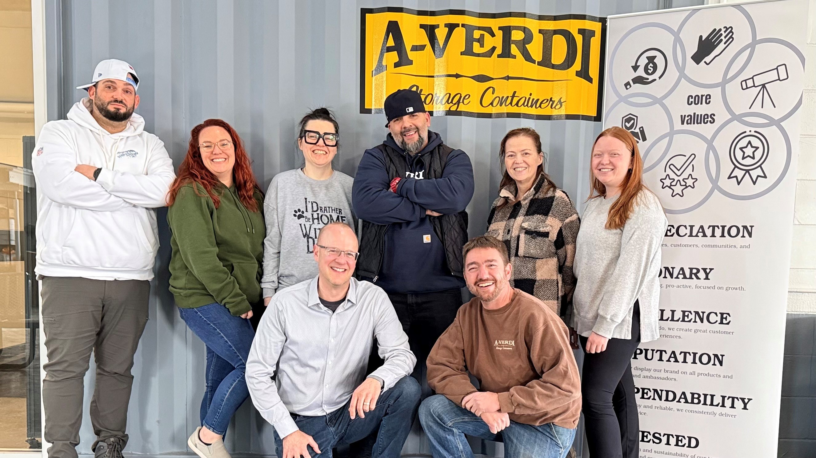 Client Spotlight on A-Verdi Storage Containers