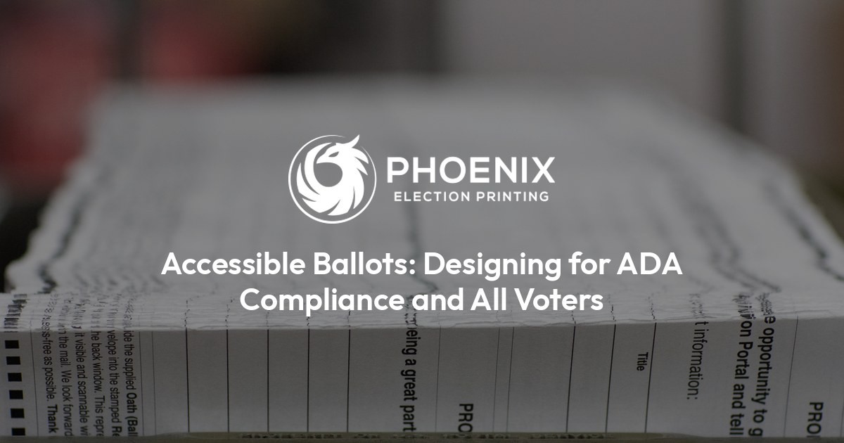 Accessible Ballots: Designing for ADA Compliance and All Voters