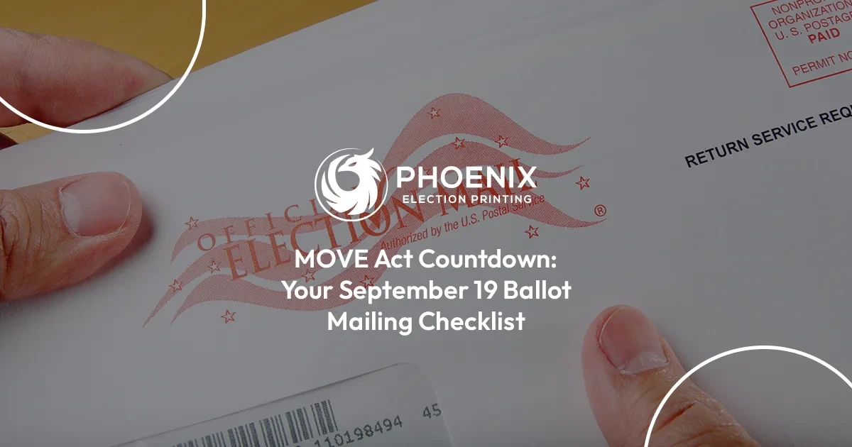 MOVE Act Countdown: Your September 19 Ballot Mailing Checklist