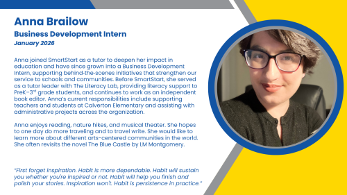 Headshot and bio of an employee who supports backend business development efforts.