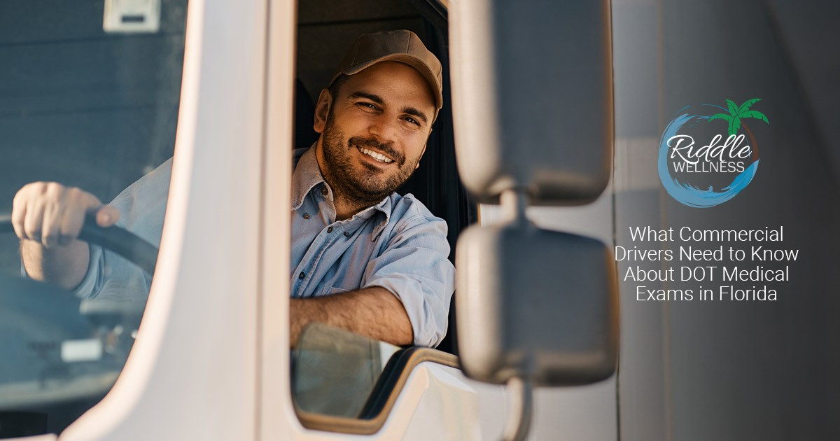 What Commercial Drivers Need to Know About DOT Medical Exams in Florida