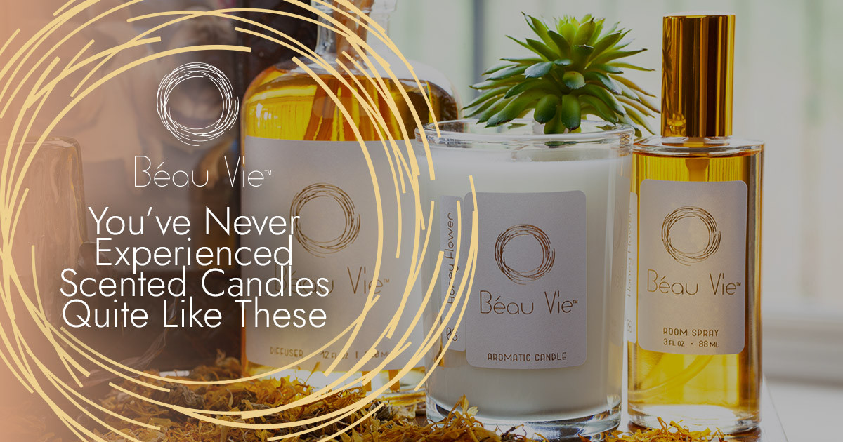 Luxury scented candles and products by Beau Vie