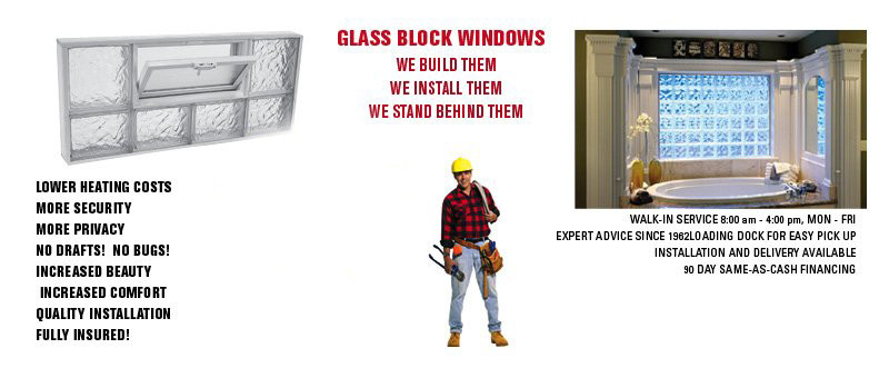 Wholesale Glass Block Windows