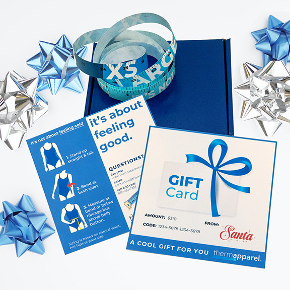 Give a cool gift with a ThermApparel Gift Card