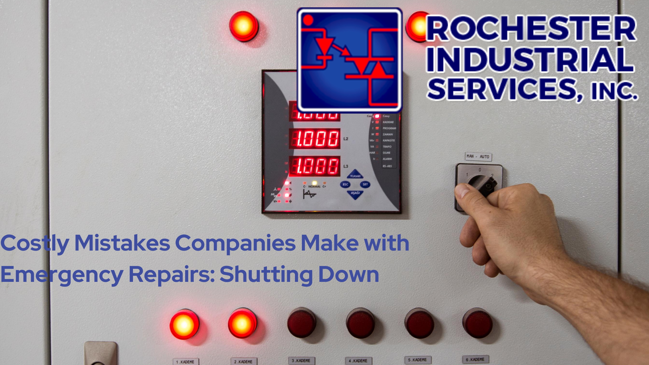 Costly Mistakes Companies Make with Emergency Repairs: Shutting Down